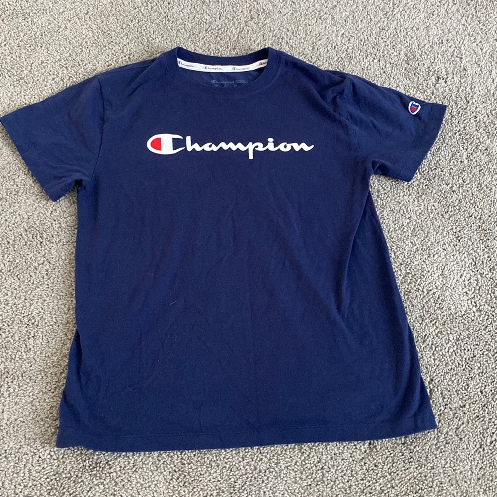 Champion S blue t-shirt